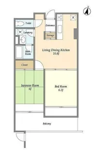 目黒LFV【3階】の間取り