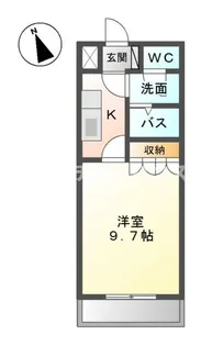 パルハウス【1階】の間取り