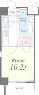 タウンコート御園【6階】の間取り