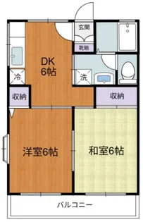 ファミールホーム【1階】の間取り