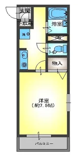 コーポK【2階】の間取り