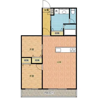 ライオンズマンション久屋公園【14階】の間取り