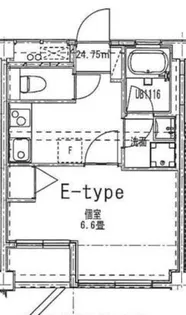 リヴェール弘明寺【2階】の間取り