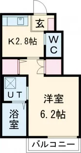 MKcourt (エムケーコート)【1階】の間取り