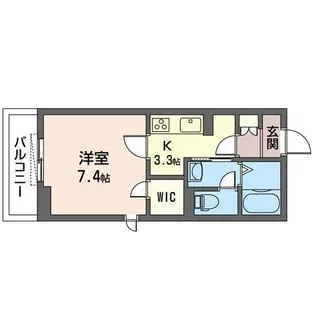 East Maison【3階】の間取り