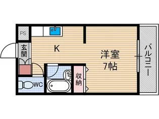 第35マンション【3階】の間取り