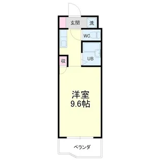 アップル第3マンション【1階】の間取り