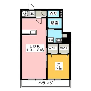 Parfum【2階】の間取り
