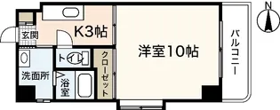 Pension大塚西【1階】の間取り