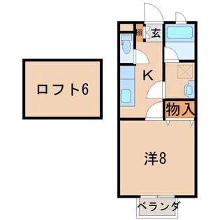 さくら館【2階】の間取り
