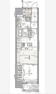 レ・ジェイドクロス千代田神保町【5階】の間取り