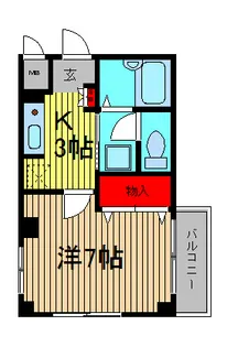 コートウイスタリア【1階】の間取り
