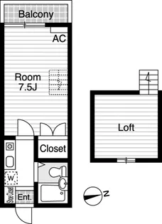 RKレジデンス宮田町【2階】の間取り