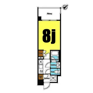 BluRock東神奈川【5階】の間取り