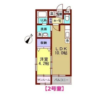 コメット.K【1階】の間取り