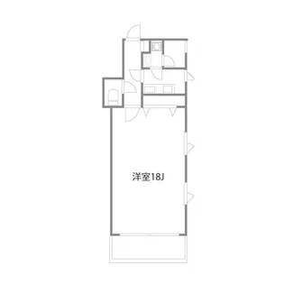 月村マンションNo.27【10階】の間取り