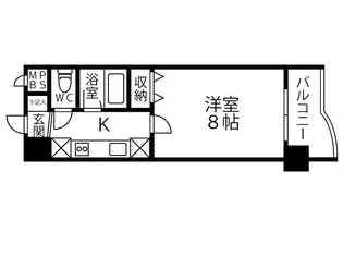センチュリー曙III【5階】の間取り