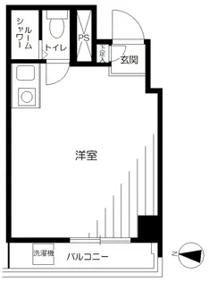 ライオンズマンション麹町桔梗【4階】の間取り