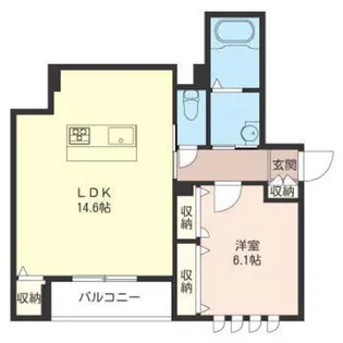 グレイス・スイC【1階】の間取り