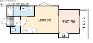 ラモーナ門真南【1階】の間取り