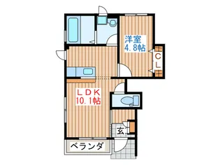 7NJSX-X【1階】の間取り