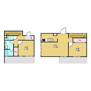 レジデンツァRの間取り