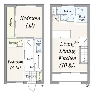 ルミナス池袋本町【1階】の間取り
