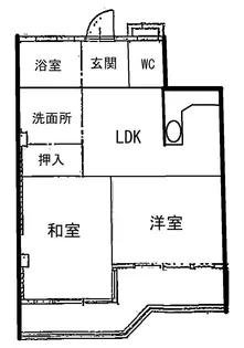 シュメール【1階】の間取り