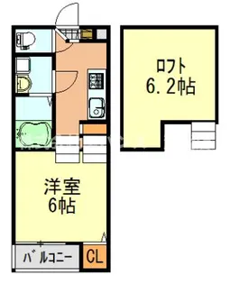 クレマチス本千葉【1階】の間取り