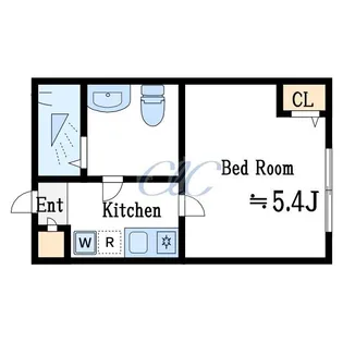MQuarto船堀III【3階】の間取り
