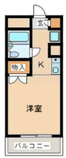 セシーズ新百合丘【1階】の間取り