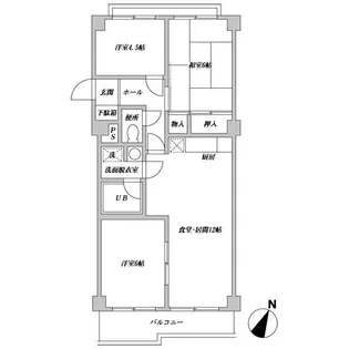WOODEN BELL(ウッデン ベル)【2階】の間取り