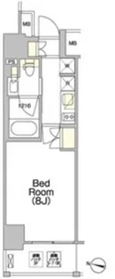 ジオエント赤羽【7階】の間取り