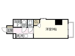 アーバングレース広島【3階】の間取り