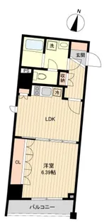 レノス新子安【7階】の間取り