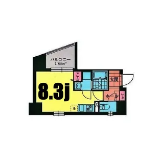 MY桜木町【4階】の間取り