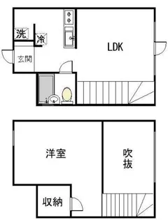 カーサハーツの間取り