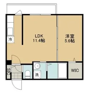 プライマリー【4階】の間取り