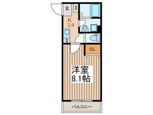 ZERDIA桶川I.【3階】の間取り