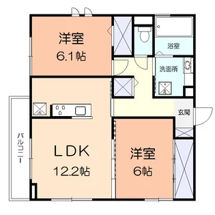 イル・トノマチ【3階】の間取り