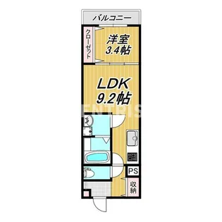 LE COCON 一宮IX【1階】の間取り