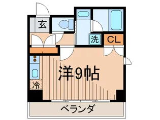 パインコ-ト梅屋敷【4階】の間取り