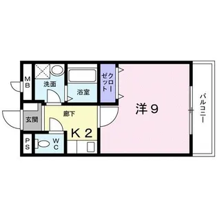 ボナール【1階】の間取り