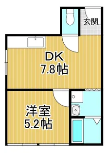 松田マンション【3階】の間取り
