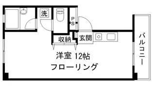 ていすとわたなべ【4階】の間取り