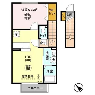 ルーチェ【2階】の間取り