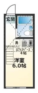 さくら新子安【2階】の間取り