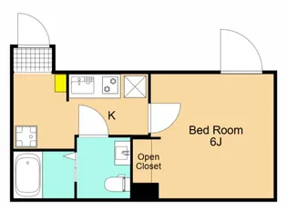 グランフォート品川大井町【3階】の間取り