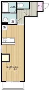 ファンファーレ調布【2階】の間取り