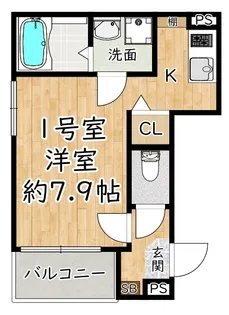 NicktunaC【1階】の間取り